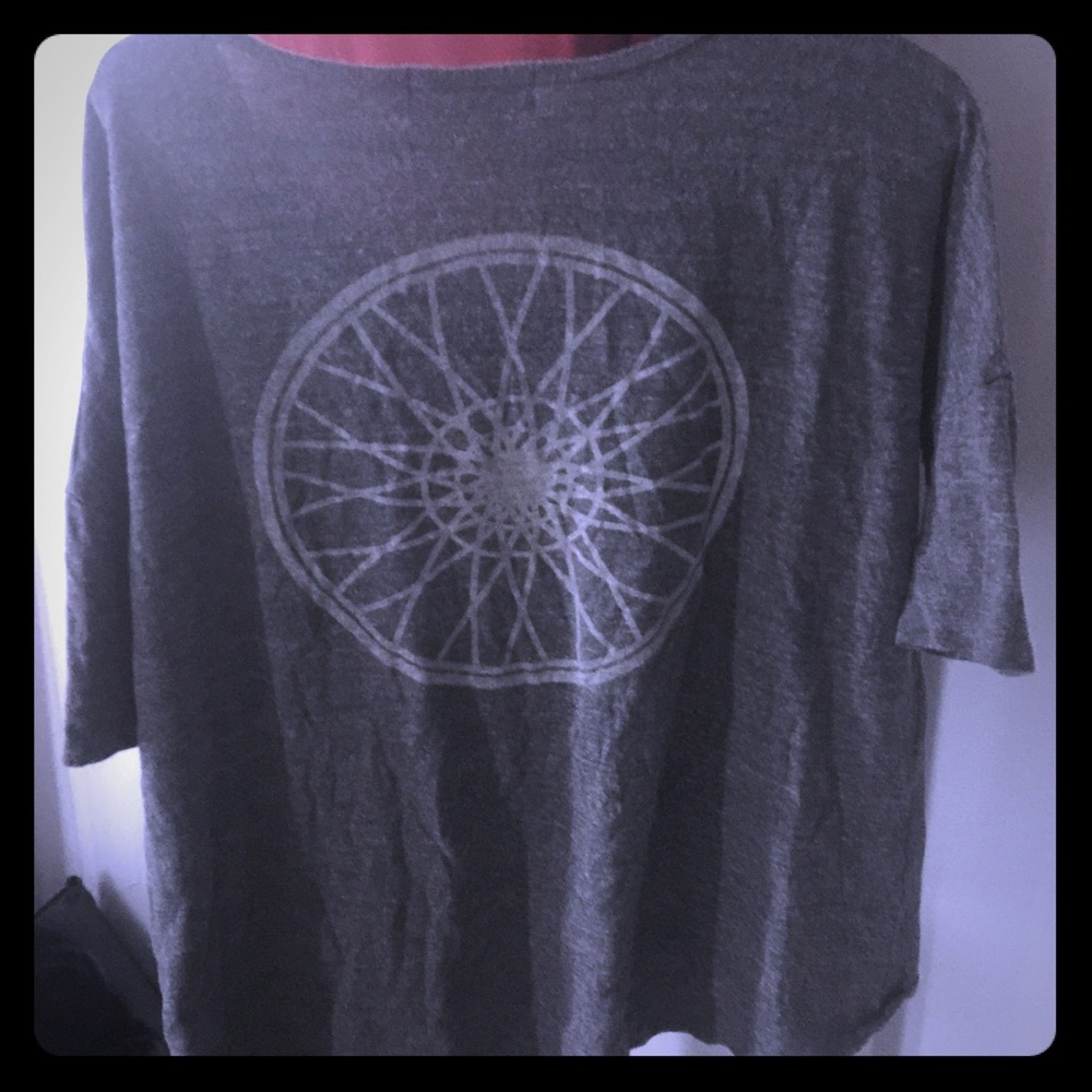 Gray Soulcycle shirt